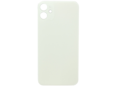 Apple iPhone 11 - Vetrino Cover Batteria Bianco Ottima qualita' **NO LOGO**