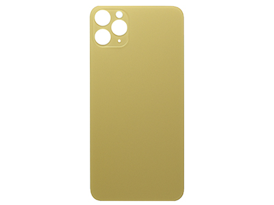 Apple iPhone 11 Pro Max - Vetrino Cover Batteria Oro vers. 