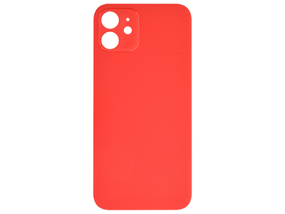 Apple iPhone 12 - Vetrino Cover Batteria Rosso vers. 