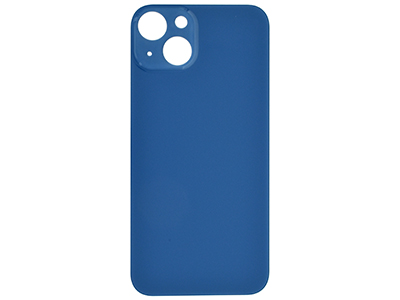 Apple iPhone 13 - Vetrino Cover Batteria Blu vers. 