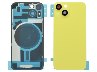 Apple iPhone 14 - Back Cover + Camera Lens Yellow