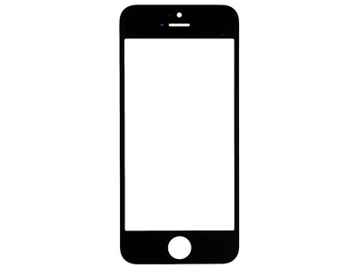 Apple iPhone SE - Vetrino Nero Ottima qualita' No Logo