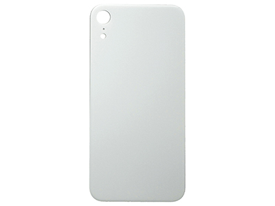Apple iPhone Xr - Vetrino Cover Batteria Bianco Ottima qualita' **NO LOGO**