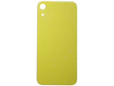 Apple iPhone Xr - Yellow Back Cover Glass High Quality **NO LOGO**