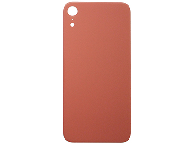 Apple iPhone Xr - Coral Back Cover Glass High Quality **NO LOGO**