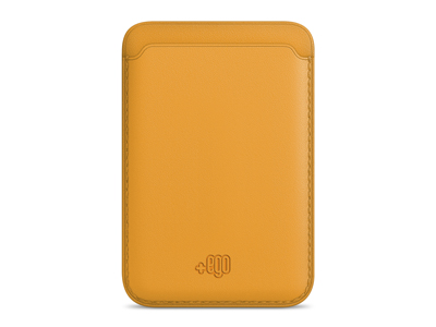 Apple iPhone 12 - PU Leather Magnetic Wallet Yellow