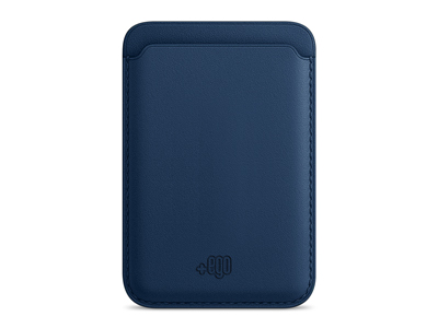 Apple iPhone 13 - Wallet Magnetico in EcoPelle Blu