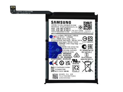 Samsung SM-A146 Galaxy A14 5G - WT-S-W1 Batteria 5000 mAh **Bulk**